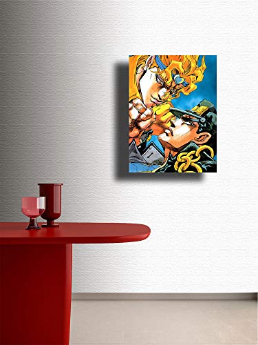 Hangquq Modern Nature Artwork Japonés Anime JoJo's Bizarre Adventure Print para decoración de pared 61 x 91 cm