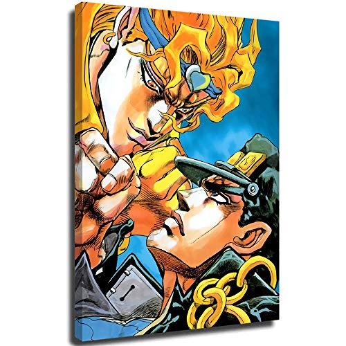 Hangquq Modern Nature Artwork Japonés Anime JoJo's Bizarre Adventure Print para decoración de pared 61 x 91 cm