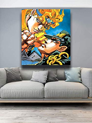 Hangquq Modern Nature Artwork Japonés Anime JoJo's Bizarre Adventure Print para decoración de pared 61 x 91 cm