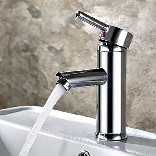 Hapilife Grifo Lavabo Grifos de lavabo Grifo Monomando Lavabo Grifos Lavabo Grifo Baño Labavo Grifo para Lavab Griferia Lavabo Griferia Baño con Aireador Incorporado, 10 Años Garantía