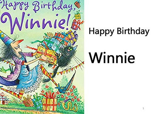Happy Birthday Winnie: Children s Picture Book (English Edition)