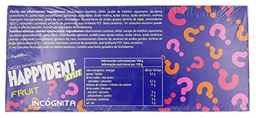 HAPPYDENT XYLIT FRUIT - Sabor Incógnita - 200 UNID