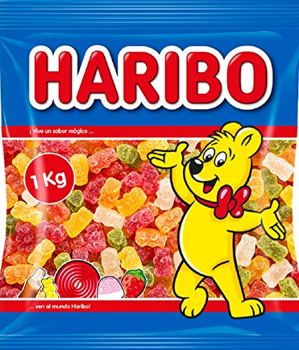 Haribo 0006680 Ositos de azúcar, Paquete de 12 x1 kg/bolsa