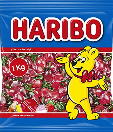 Haribo - Cerezas super - Caramelo de goma - 1 kg