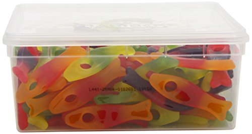 Haribo - Dulces de gelatina en forma de peces, 1020 g