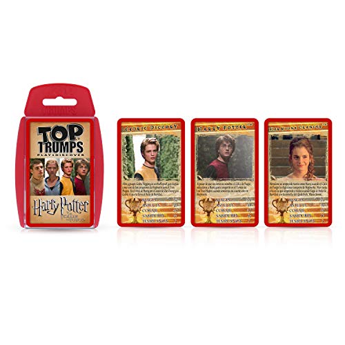 HARRY POTTER Trumps Harry Potter y el Caliz de Fuego, rojo (ELEVEN FORCE 1)