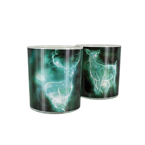 HARRY POTTER Vasos Patronus, Multicolor, 8 x 8 x 9 cm