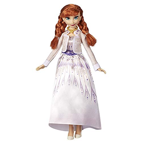 Hasbro Disney Frozen 2 Fashion + Extra vestido Anna, multicolor, E6908ES0 , color/modelo surtido