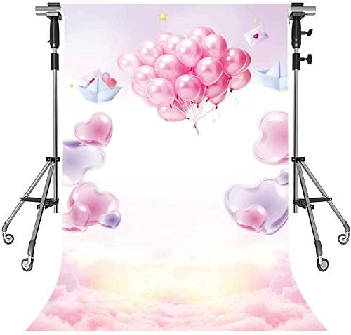 HD Millennium Pink Backdrop Romantic Scenery Photography Background 7x10ft Themed Party Photo Booth Youtube Backdrop GEMT1149