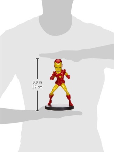 Head Knocker - 8 Inch (Unisex-) Iron Man (Multicol)