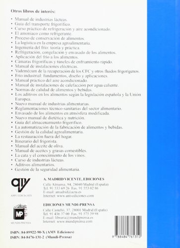 Helados: Elaboración, análisis y control de calidad (Industrias Alimentarias)