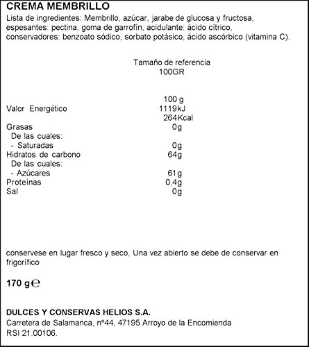 Helios - Crema De Membrillo