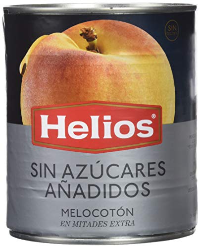 Helios - Melocotón En Almibar Sin Azúcar - [Pack de 3]