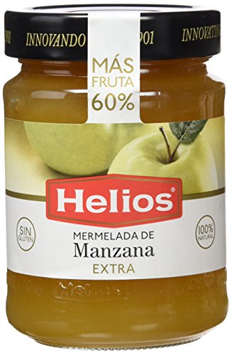 Helios Mermelada Extra Manzana - 340 gr - [Pack de 12]