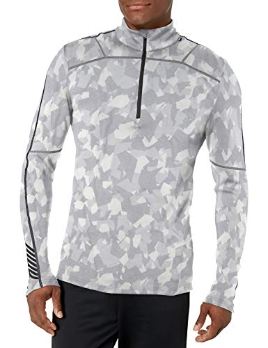 Helly Hansen HH LIFA Merino 1/2 Zip Camiseta, Gris (Gris 944), Medium (Tamaño del Fabricante:M) para Hombre