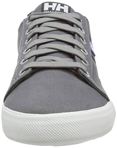 Helly Hansen Salt Flag F-1, Zapatillas para Hombre, Gris (Quiet Shade/Ebony/Light Grey 970), 40.5 EU