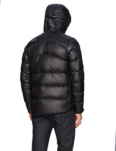 Helly Hansen Vanir Icefall Down Chaqueta Suave y cálida de plumón de Ganso Europeo, Prenda de Invierno para Hombre, Negro, M