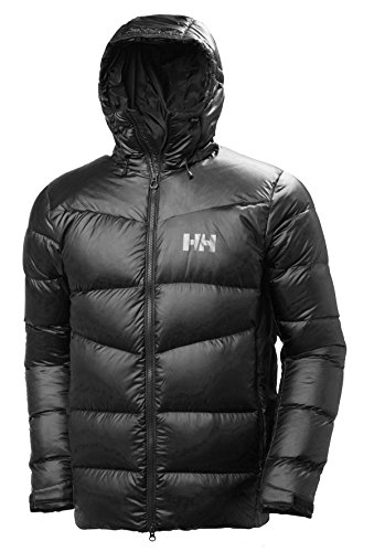 Helly Hansen Vanir Icefall Down Chaqueta Suave y cálida de plumón de Ganso Europeo, Prenda de Invierno para Hombre, Negro, M