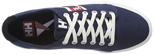 Helly Hansen W Salt Flag F-1, Zapatillas para Mujer, Azul (Navy/Off White/Alert Red 598), 40 EU