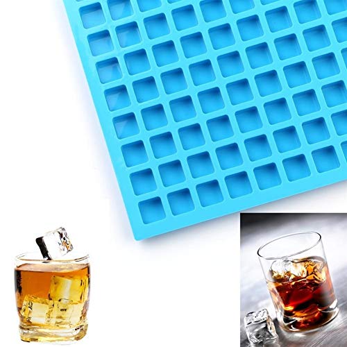 HenShiXin Sana Libre de Nido de Abeja Cubito de Hielo 126 Cubos de Hielo del silicón Bandeja Molde for la Fiesta del Helado Whisky Cóctel Bebida fría atendidos (Color : Ice Mold)