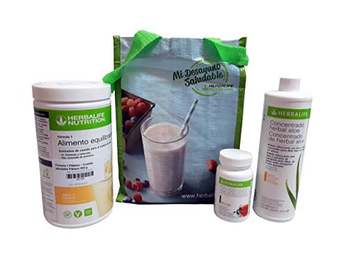 HERBALIFE Paq. Desayuno Plátano (4462,1065,1194,6999,8668)