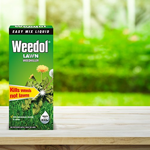 Herbicida líquido para césped Weedol, concentrado en botella, líquido, 500 ml