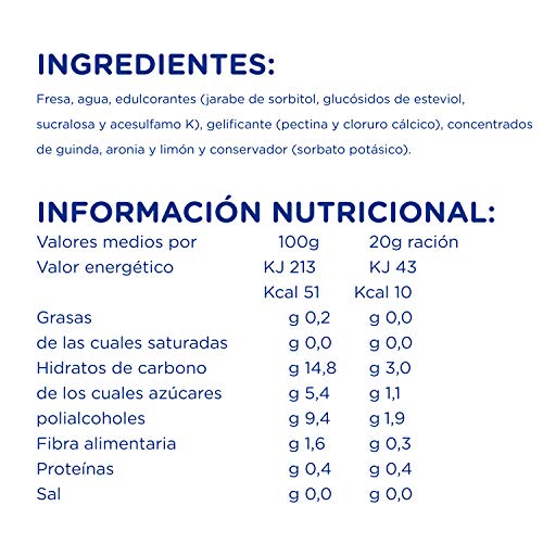 Hero Diet, Mermelada (Fresas) - 280 gr.