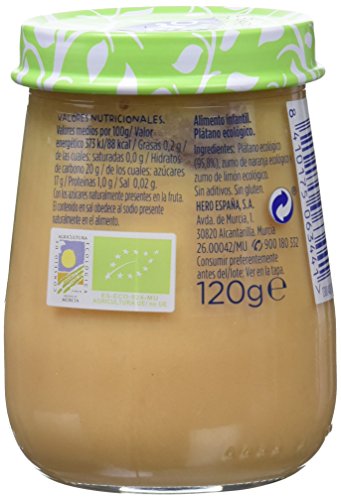 Hero Solo Tarrito Fruta Plátano Eco - 120 gr