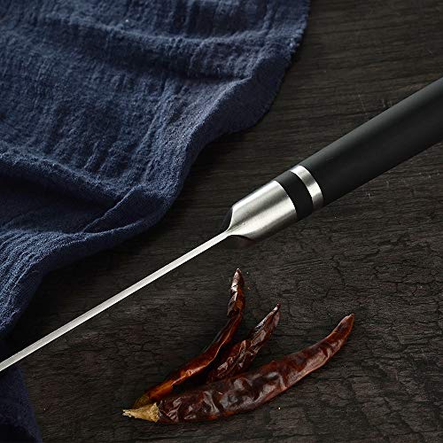 Herramienta Cuchillo Curvo Que Deshuesa El Cuchillo De Cocina De Acero Inoxidable De 6 Pulgadas 7 Pulgadas 8 Pulgadas Bone Salmón Sushi Petty Pescado Crudo Fileteado ( Color : 8 inch Boning Knife )