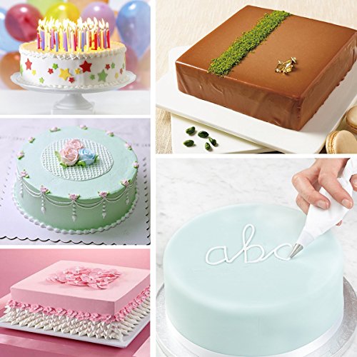 herramienta suave fondant, 2 unidades ajustable Raspador de crema pastel decorar suave pulidor Cake Smoother Herramienta de suavizado de Fondant Cake Decorate Smoother Pulidor