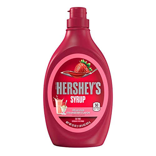 Hershey's Syrup, Strawberry Flavor, 22-Ounces