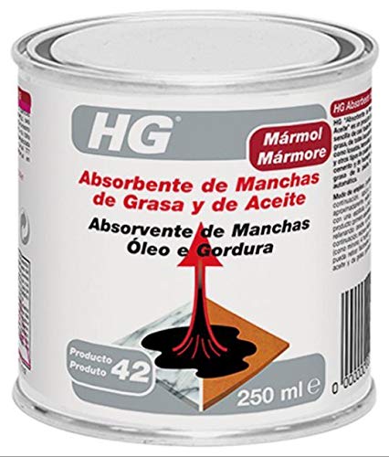 HG Absorbente de Manchas de Grasa y Aceite - 250 ml