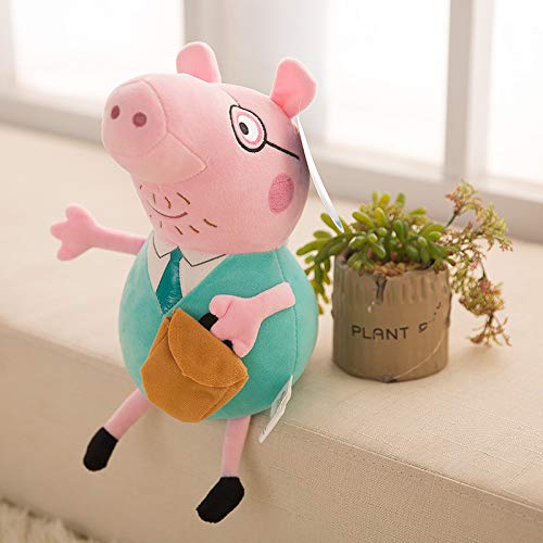 hhjxptst Juguete De Felpa, George Page, Little Peppa, Throw Plush, Large Size, Soothe Doll, Almohada, Ultra-Suave, 125cm Pig Dad