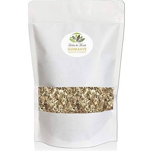 Hierbas naturales digestivos de Detox infusión de malvavisco - corte de la raíz - alivio de la tos. - 70g