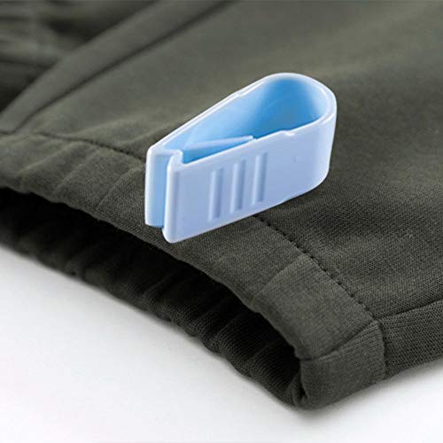 hinffinity Clip Gripper Funda de edredón con Soporte de Techo con Clip sin la Aguja, Antideslizante Ropa de Cama Accesorios Seguro y fiable, Descanso asegurado para Dormir (8 Paquetes)