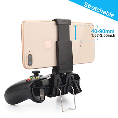 HJD Store 2 unidades de soporte para teléfono móvil, soporte plegable para smartphones para iPhone/One-Plus/LG/Huawei/HTC, compatible con Xbox One/Steelseries Nimbus/Steam Controller