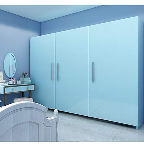 Hode Vinilos Adhesivo para Muebles Puertas Ventanas Papel Adhesivo para Muebles Pegatina de Vinilo Adhesivo Muebles Azul 40X300cm