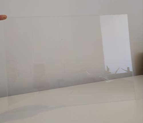 Hoja de plástico acrílico transparente 3mm - Tamaño A3 DINA3 (297 x 420 mm)- Metacrilato transparente varios tamaños - Plancha Metacrilato traslucido - Placa acrílico transparente - Lamina plástico