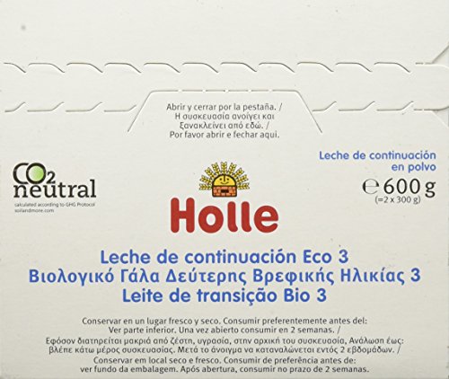 Holle - Leche Holle 3 600 gr 10m+ (1400572412)