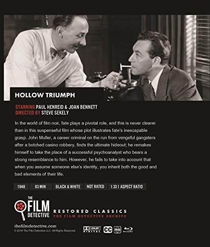 Hollow Triumph [Edizione: Stati Uniti] [Italia] [Blu-ray]