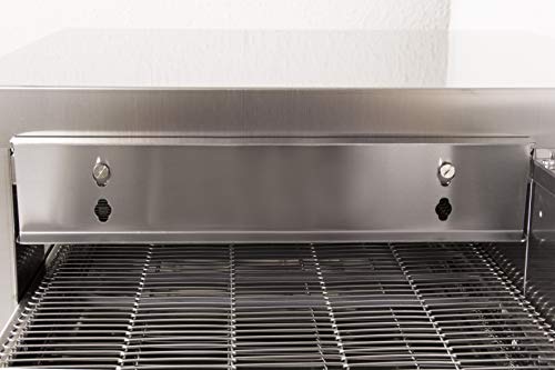 HORNO PIZZA de Cinta Profesional DOSILET TT6600 Eléctrico 6600W Trifásico con REGULADORES de Potencia especialmente diseñado para PIZZA.Hasta 71 pizzas/hora.Ideal PIZZERÍAS y/o SERVICIO DELIVERY