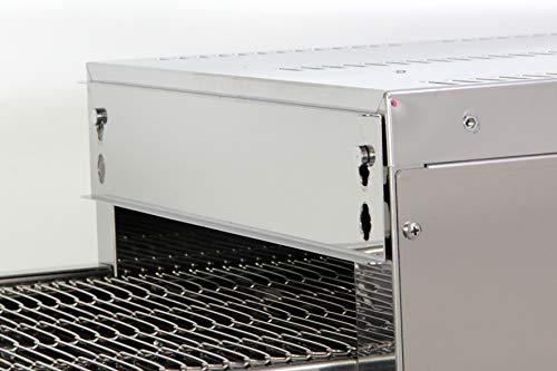 HORNO TOSTADOR de Cinta Profesional DOSILET TT4400 Eléctrico 4400 W Trifásico con REGULADORES de Potencia. Para PAN, PIZZAS, AREPAS, BOCADILLOS, GRATINADOS, etc. Ideal HOSTELERÍA y/o SERVICIO DELIVERY