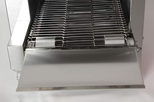 HORNO TOSTADOR de Cinta Profesional DOSILET TT4400 Eléctrico 4400W Monofásico con REGULADORES de Potencia. Para PAN, PIZZAS, AREPAS, BOCADILLOS, GRATINADOS, etc. Ideal HOSTELERÍA y/o SERVICIO DELIVERY