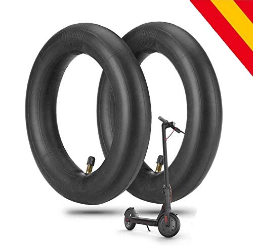 HORO.ES Cámaras de Aire, Tubo Interior de Doble Capa de Ruedas de Patinete eléctrico Neumático Scooter Rueda Cámaras de Aire Compatible con para XiaoMi M365, 2 Piezas, 8,5" x 2