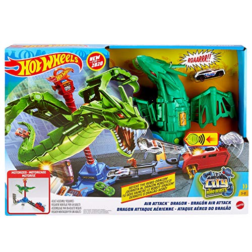 Hot Wheels Dragón Robótico (Mattel GJL13)