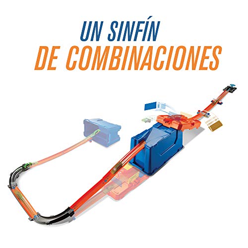 Hot Wheels DWW95 Track Builder - Caja de acrobacias, accesorios para pistas de coche