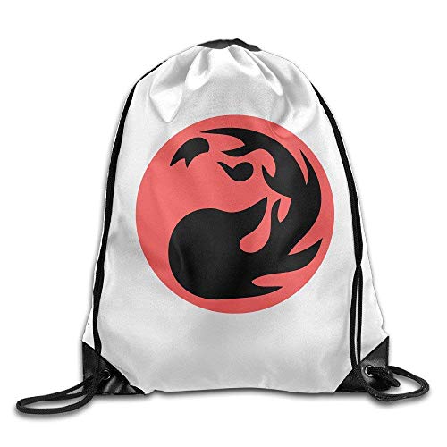 huatongxin TCG Magic The Gathering Drawstring Backpack Sack Bag