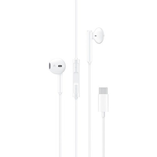 Huawei CM33, Auriculares intraulares In-ear USB Tipo C "Hi-Res", Blanco