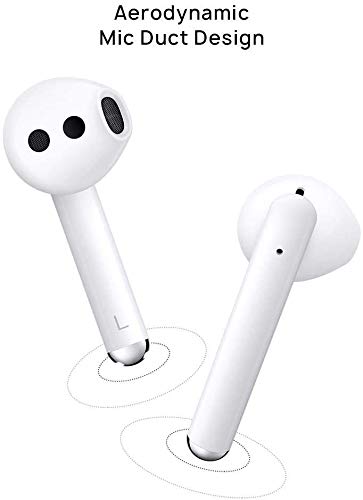 HUAWEI FreeBuds 3 - Auriculares inalámbricos con cancelación de Ruido Activa (Chip Kirin A1, Baja latencia, conexión Bluetooth ultrarrápida, Altavoz de 14 mm, Carga inalámbrica), Color Blanco