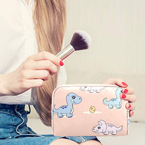 Huevos De Dinosaurio Bolsas De Maquillaje Portátil Bolsa De Cosméticos Impresa,Bolsa De Cosméticos Para Las Mujeres Viaje Bolsa